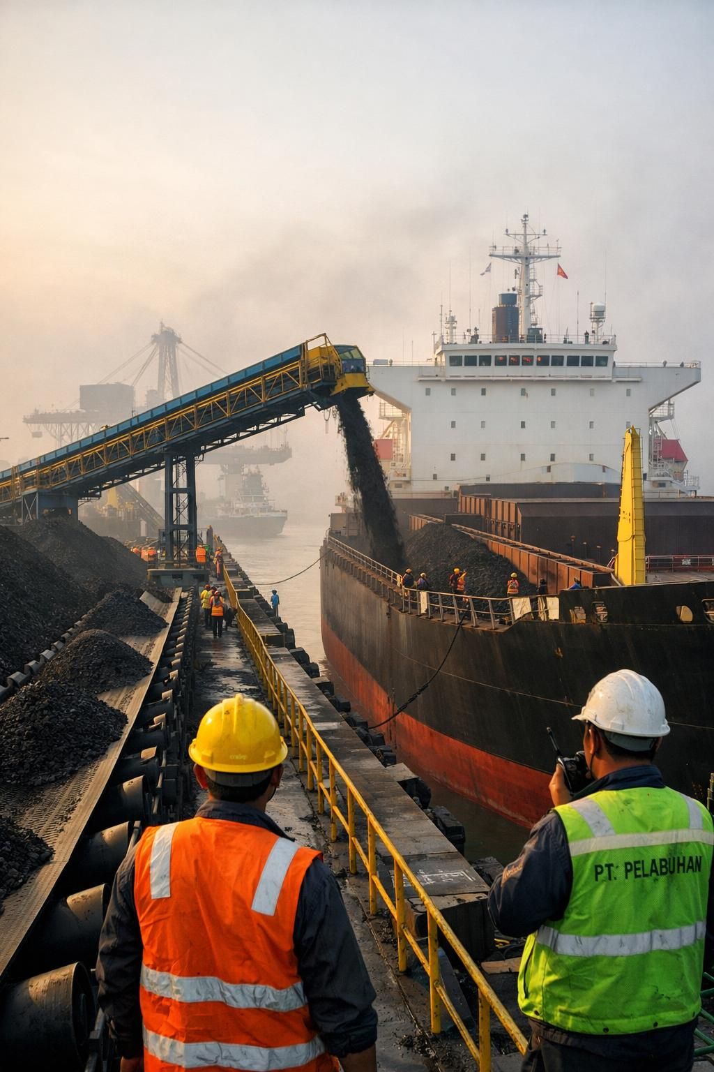 ekspor batu bara di indonesia meningkat pesat didorong oleh permintaan yang kuat dari pasar asia, memperkuat posisi indonesia sebagai salah satu pengekspor utama di kawasan.