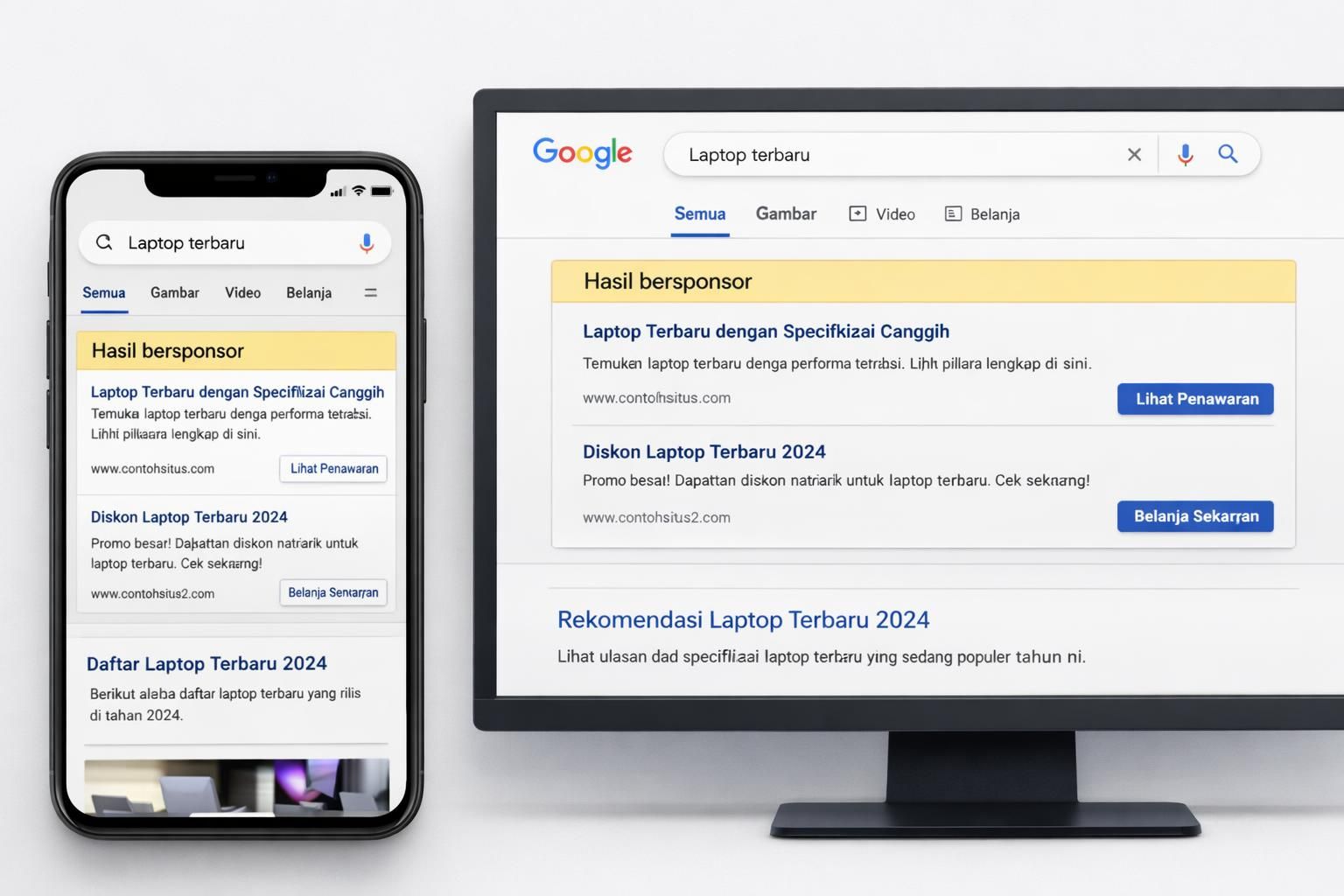 google mengumumkan perubahan format iklan di search efektif mulai 19 april, meningkatkan pengalaman iklan dan relevansi hasil pencarian.