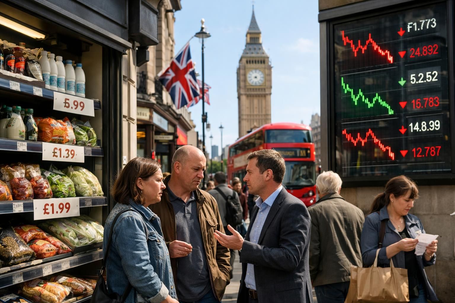 inggris menghadapi inflasi yang masih tinggi pada bulan april, menunjukkan tekanan ekonomi yang berkelanjutan dan tantangan bagi stabilitas harga.